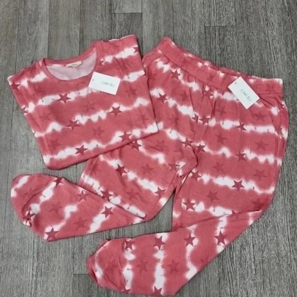 Como Blu | American Blossom Lounge Pant Set Various